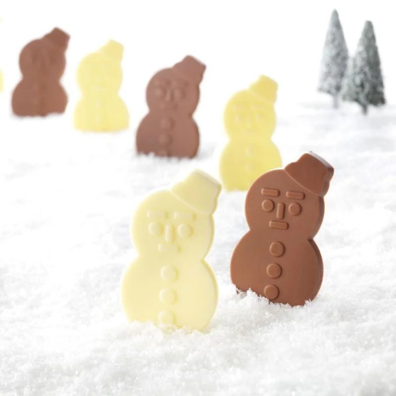 【日本直邮】 日本 石屋製菓 高级白色恋人 圣诞限定 雪人牛奶巧克力 12枚装