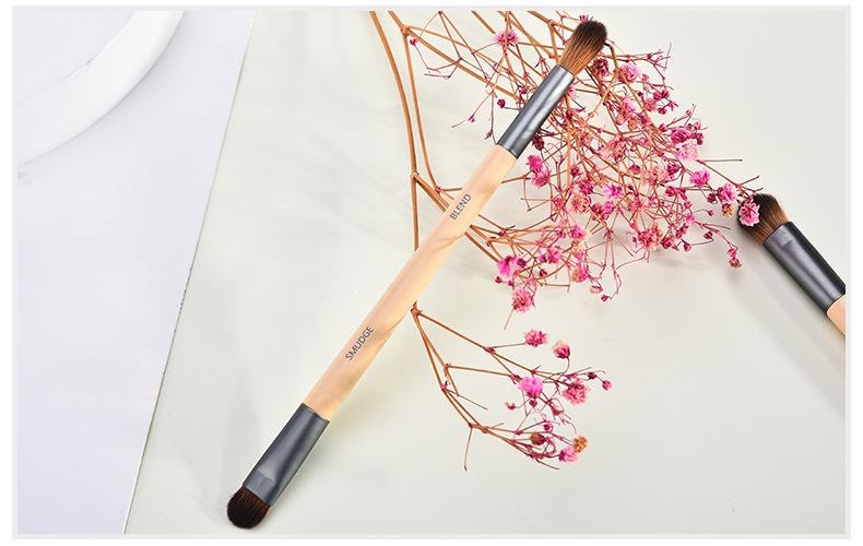 玛莉安 【官方授权旗舰店】无痕修颜多功能化妆刷 不吃粉尼龙毛 2支装