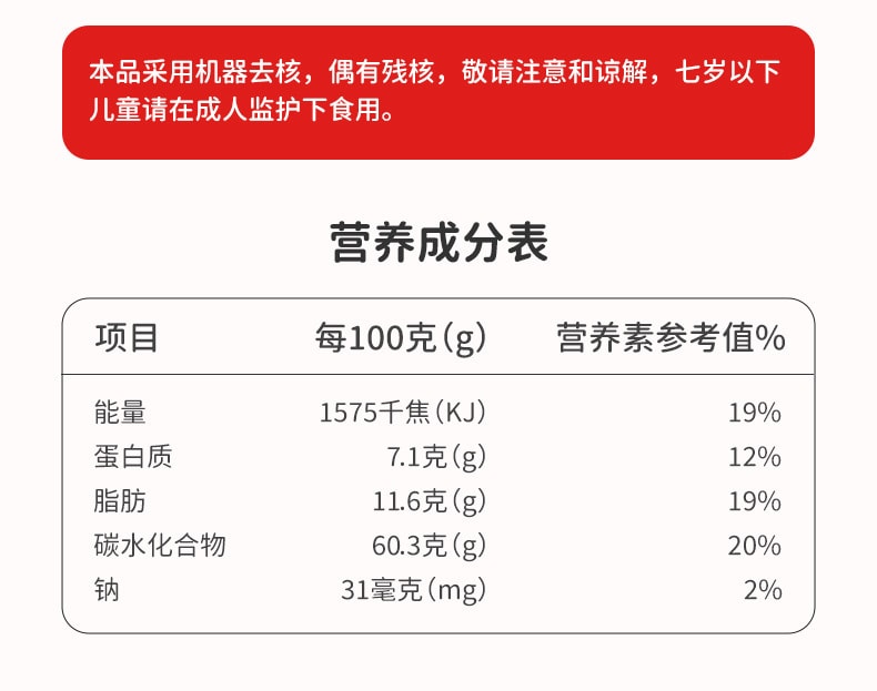 中國 棗致富 去皮棗仁派 元氣美味不傷胃 去皮無渣 90克 健康無添加 清蒸工藝 潤甜宜人