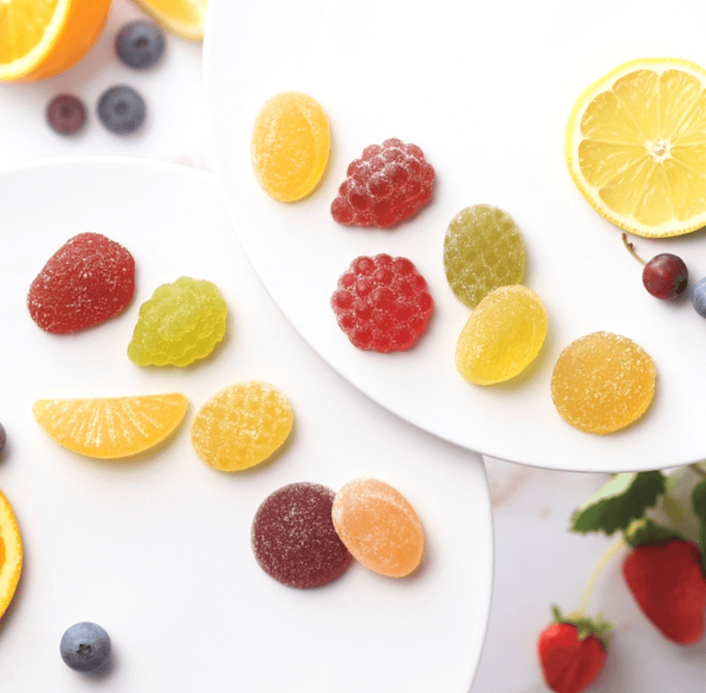 【日本直郵】西洋果子鹿鳴館水果果凍軟糖限定禮品添加水果膠原蛋白和植物纖維 12種口味22枚入