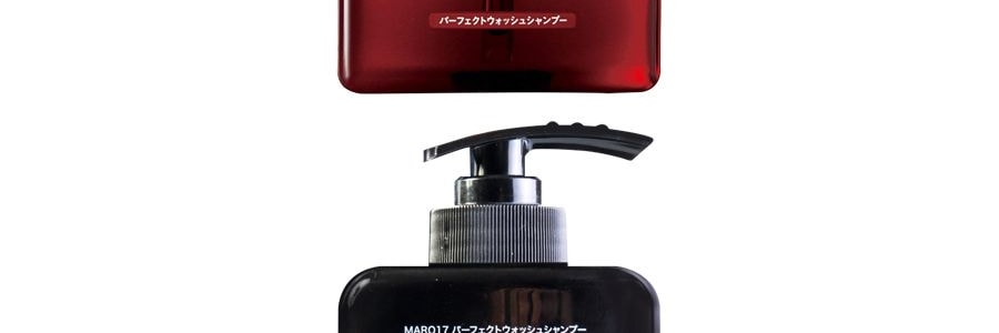 日本MARO17摩隆 頭皮賦活洗髮精 清爽控油 蓬鬆易造型 350ml #紅色清爽型