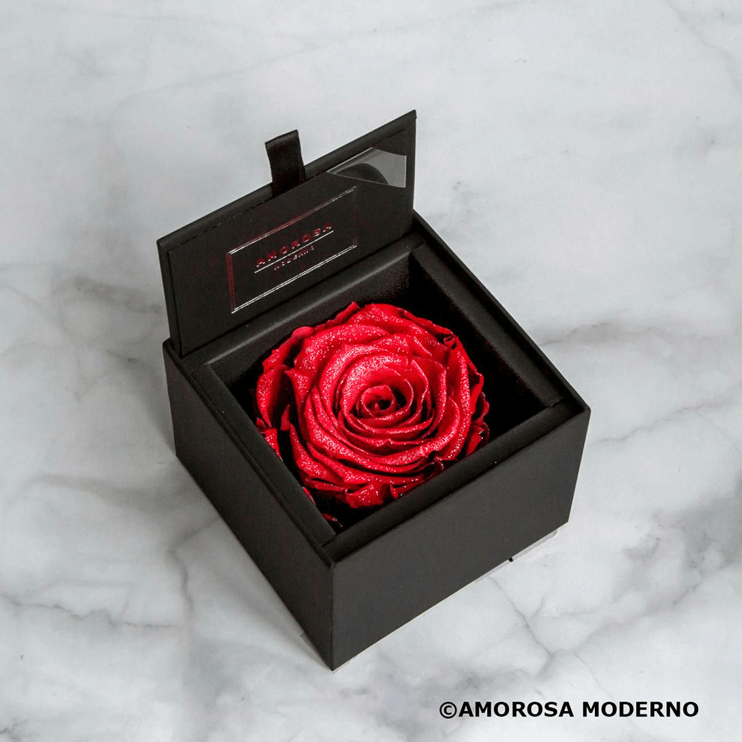 日本直送品】AMOROSA MODERNO ダイヤモンドローズ No.1 85 レッド