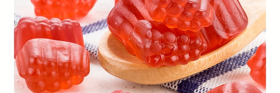 台灣旺旺 旺仔QQ糖 混合膠型凝膠糖果 草莓口味 70g