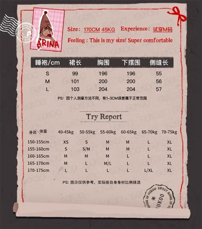 【中国直邮】 FOXTAIL Hello Kitty蝴蝶结斗篷 毛绒女士家居服/珊瑚绒睡袍/冬季新款少女甜美风-L码 1件*|