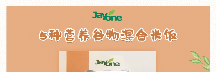 韩国JAYONE 家饭 5种营养谷物混合米饭 四盒入 840g