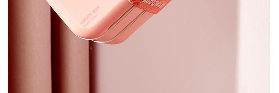 川島屋 melody雙層便當盒 便攜餐盒 18.8*10*11cm 【三麗鷗聯名】