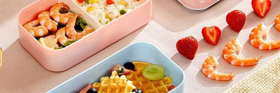 川島屋 melody雙層便當盒 便攜餐盒 18.8*10*11cm 【三麗鷗聯名】