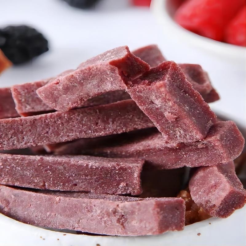 【中國直郵】 琦王 山楂條 230g 老人兒童零食 酸甜味 紫葚桑葚味山楂