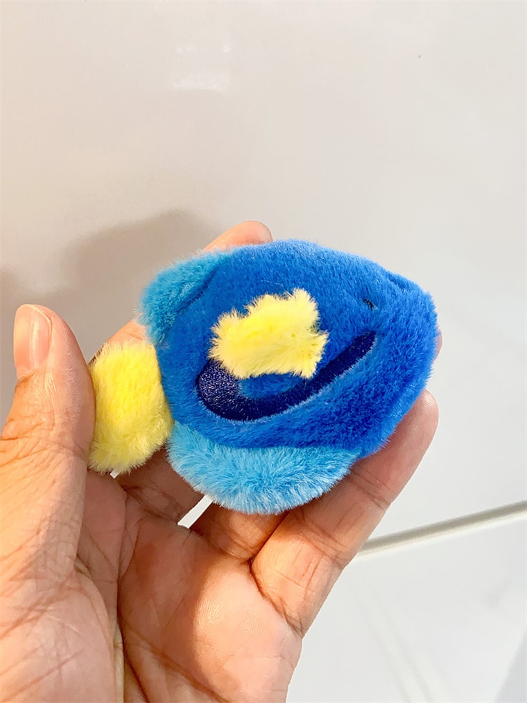 【中国直邮】 FOXTAIL 小小水族馆冰箱贴盲袋 海洋动物 毛绒摆件 可爱洞洞板装饰磁力贴 随机1袋*|