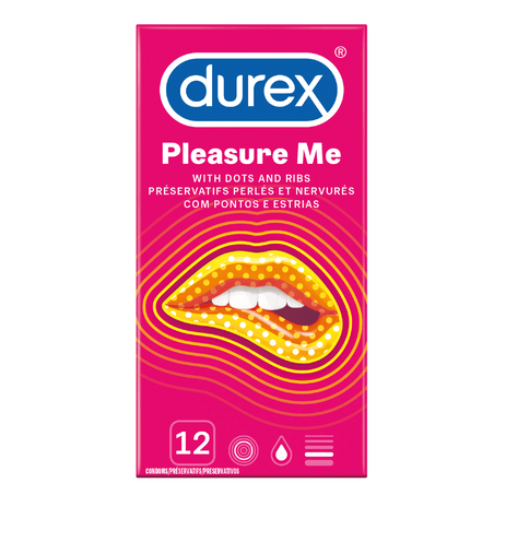 【马来西亚直邮】英国DUREX杜蕾斯 凸点螺纹装避孕套 12件入
