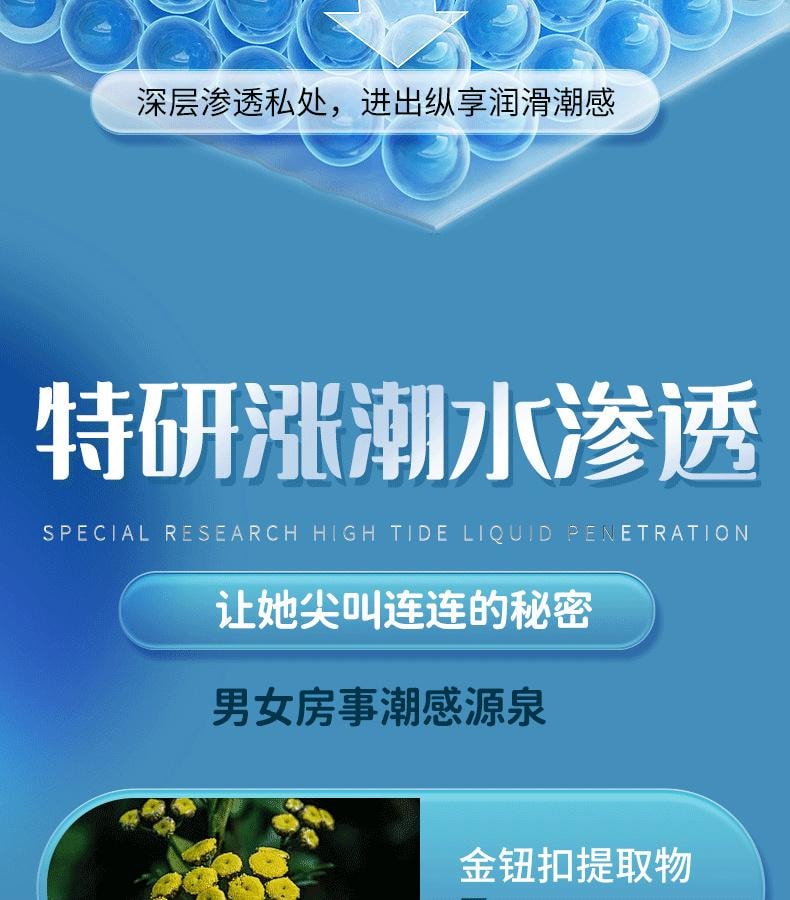【中國直郵】 交悅 2代漲潮水pro+女性敏感度愛同房成人情趣用品秒高潮液 15ml