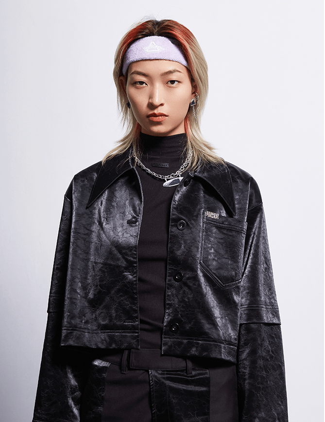 中國直郵 omto&潮流合夥人2 Fourtry聯名款髮帶跑步頭戴吸汗帶女健身止汗潮 紫色 均碼