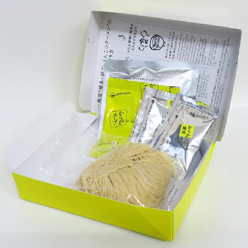 【日本直郵】博多第一拉麵 一風堂辣肉味噌拉麵煮麵版 1盒