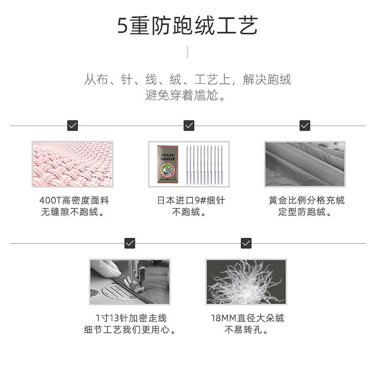 【冬季超爆款】【中国直邮】爪哇岛 韩系温柔淑女风 中长款羽绒服外套带帽子 黑色 L码