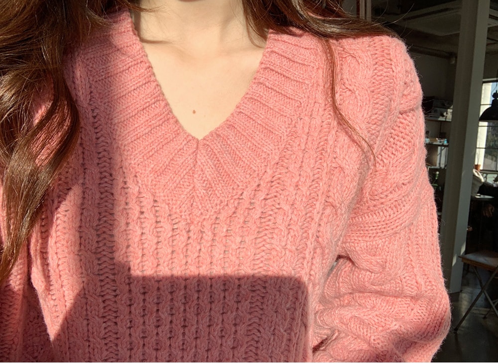 MIMIDIDI Knit pink free size