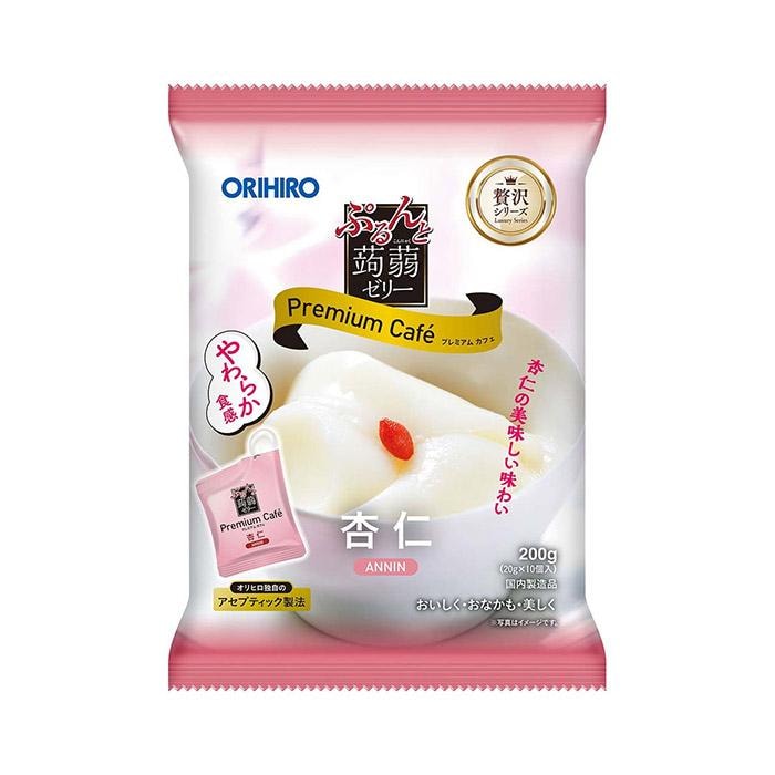 Premium Cafe Konnyaku Jelly Apricot Flavor 10pcs