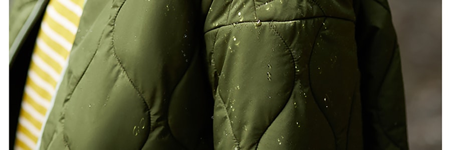 BENEUNDER蕉下 暖霽系列 分紜輕薄羽絨衣氣絨短外套女款 漫暮黑 160/84A M