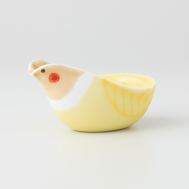 JAPAN Hasami ware little bowl yellow one piece