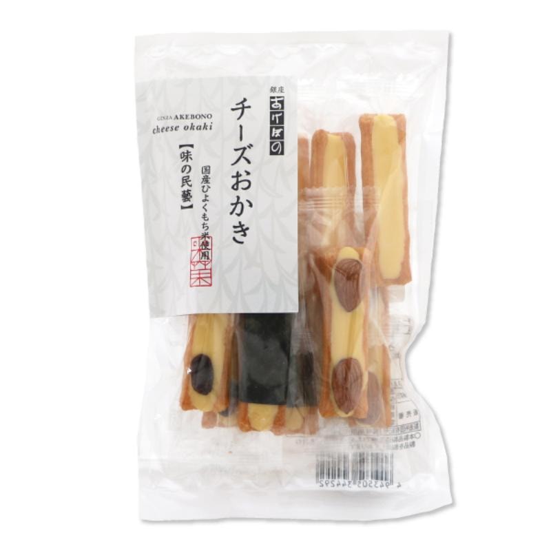 【日本北海道直邮】銀座高级 芝士米果 4种风味小零食 袋装 11枚