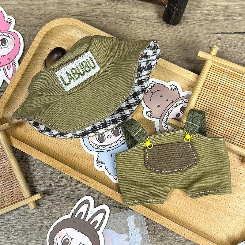 【中國直郵】 FOXTAIL Labubu拉布布娃衣 盲盒公仔衣服 毛絨套裝 可愛換裝-花裙子款(不含公仔) 1件*預計到達時間3-4週