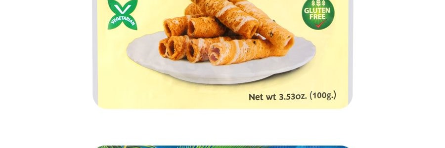 泰國COCO 正宗椰子捲 榴槤風味 100g