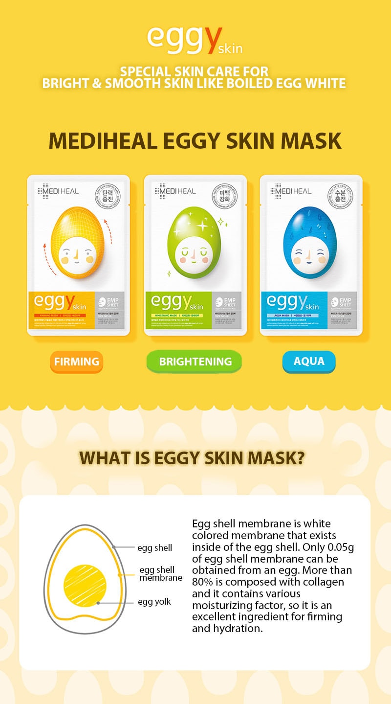 Eggy Aqua Skin Mask 1Sheet