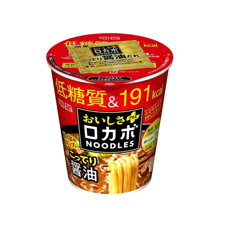 【日本直邮】MYOJO明星食品 低碳水 低卡路里拉面杯面 酱油味 59g