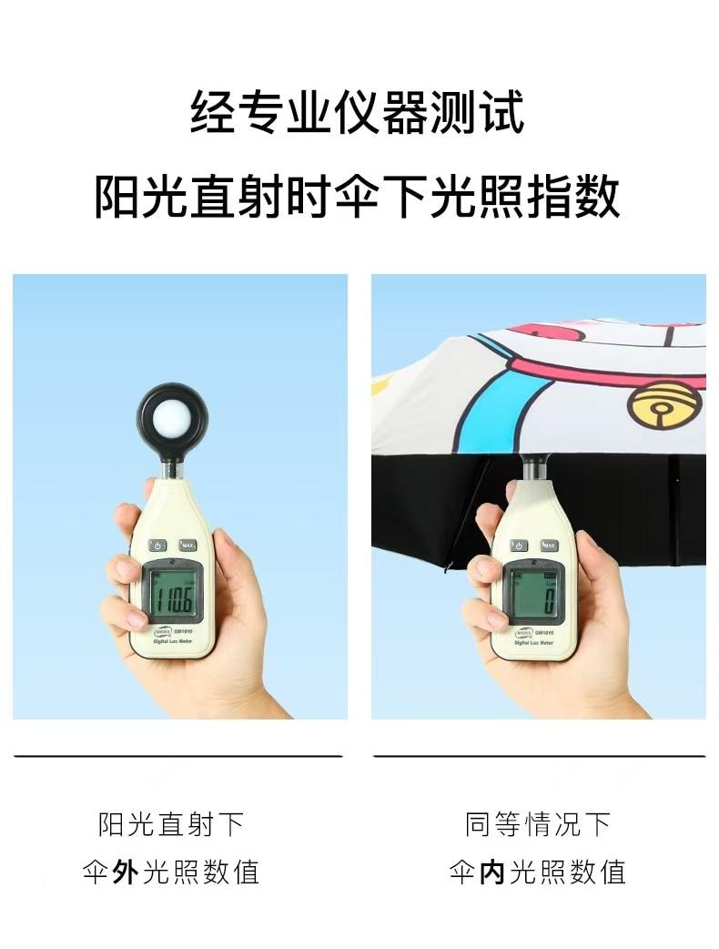 开春大促 海蓝星 五折卡通风晴雨伞 五折轻巧 星黛露 晴雨两用 优质印花 1把