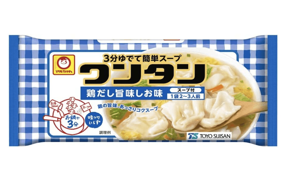 【日本直郵】MARUCHAN 日本東洋水產 即食雲吞 雞湯口味 2-3人前 55g