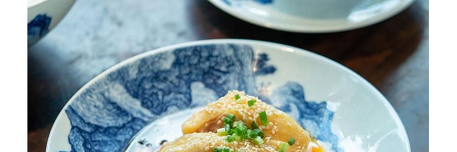 蓝印东方 相伴见山 景德镇青花陶瓷餐具碗盘 饭碗圆碗 米饭碗 4.5" *4【4份超值装】