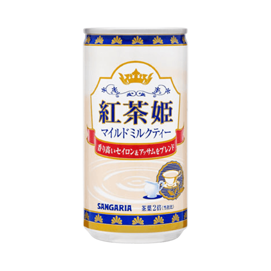 [日本直邮] SANGARIA 红茶姬 罐装奶茶 185g