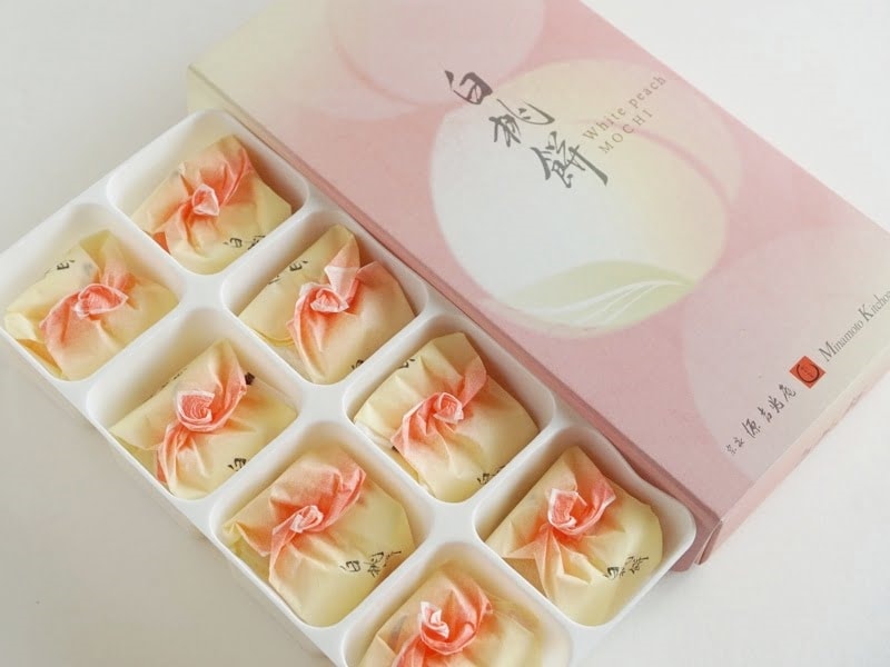 【日本直郵】日本傳統和菓子老舖 源吉兆庵KICYOAN 期限限定 白桃大福 8枚裝