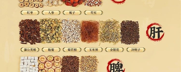 杞里香 25味人参益甘茶 30罐礼盒茶 【一月健脾】