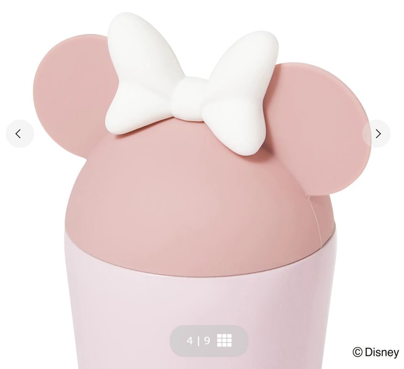 【日本直邮】日本FRANCFRANC 迪士尼联名限定款 米妮粉色水杯