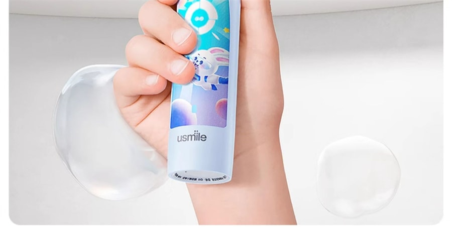 【中國直郵】USMILE笑容加 兒童電動牙刷充電聲波全自動軟毛3-12歲寶寶牙刷Q10 宇宙藍.