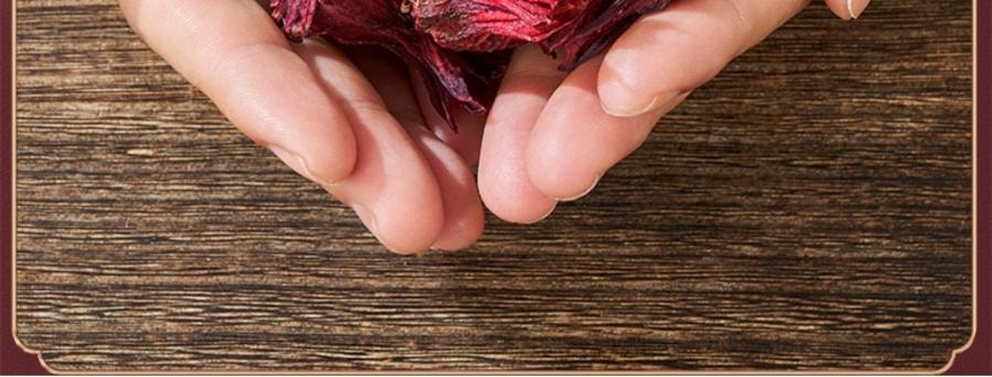 岷农人 玫瑰茄洛神花 50g/罐 花果茶 女性保健茶 降血压 抗氧化 促进消化 增强免疫力 利尿 调节血糖【美容养颜调气茶 早C晚A 养肤好气色】