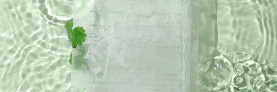 【赠品】韩国MIXSOON纯 积雪草面膜 镇定舒缓保湿 天然成分 无添加 25g*5片入