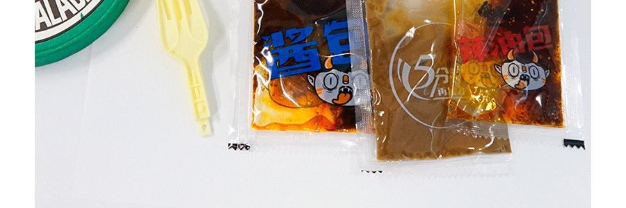 食族人 麻辣素爆肚粉 桶裝 150g【網紅抖音爆款】