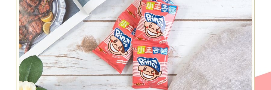 台灣味王 小王子乾脆麵 煙燻培根口味 20包入 300g