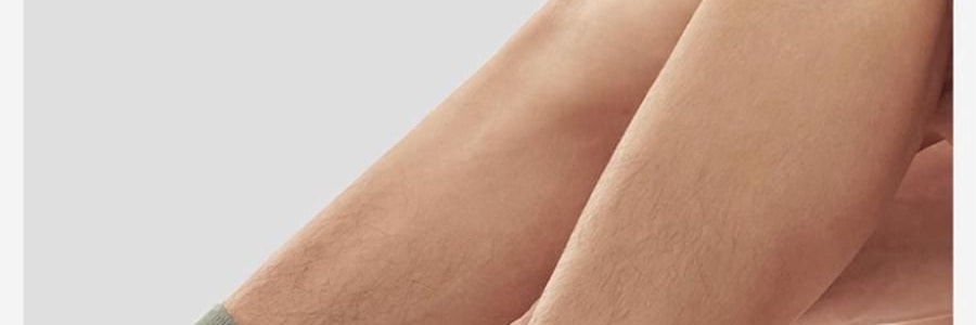 BANANAIN蕉内 301S短筒袜男士运动短袜 无骨棉袜防滑防臭纯色袜子 5双装 均码