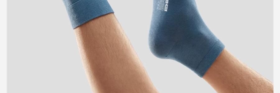 BANANAIN蕉内 301S短筒袜男士运动短袜 无骨棉袜防滑防臭纯色袜子 5双装 均码