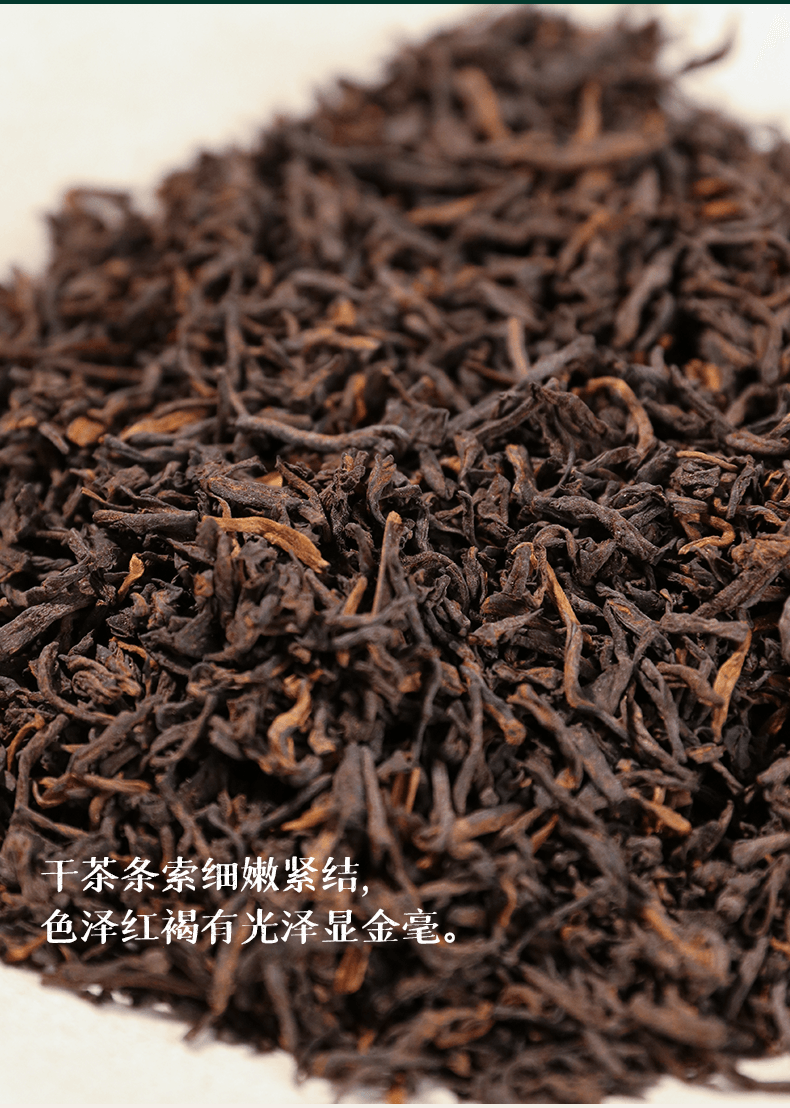  小師姐評茶 【美國現貨秒發】2008金獎桂味六堡茶特級頭採 收藏級乾倉老茶 祛濕排毒養胃降脂 高端品鑑 頂級綿糯紅豆湯感 100g