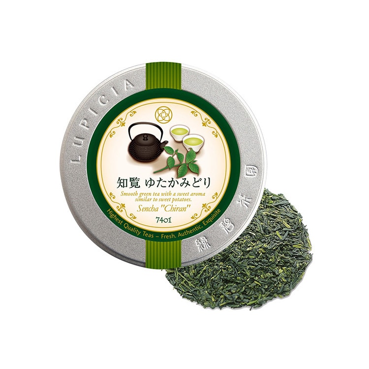 【日本直邮】lupicia绿碧茶园 鹿儿岛知览绿茶 罐装 50g