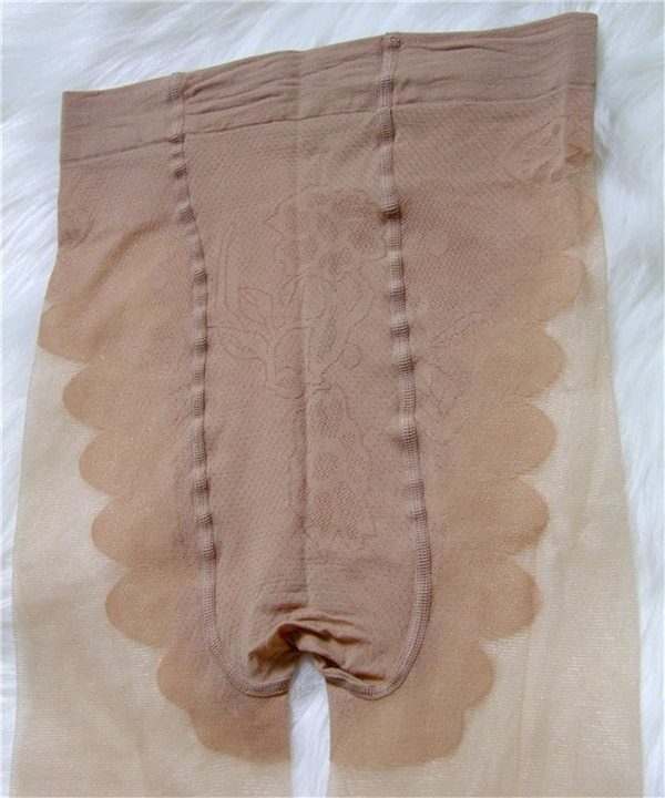 Flamingo Embroidery Anti-hook Silk Stockings Pantyhose for Women Girls Gray One Size 1 Piece