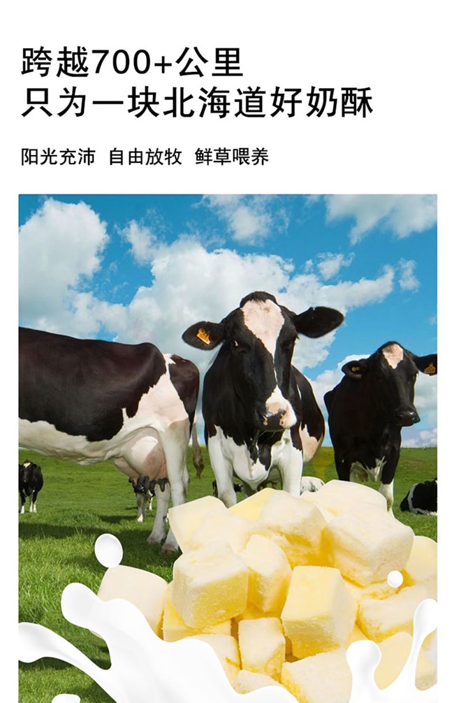 【日本直郵】 日本北海道 美瑛選果奶酥 乳酪酥 生乳牛奶小方酥 40g