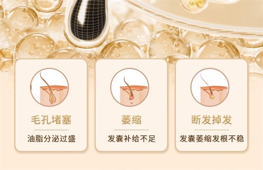【中国直邮】 青幽堂 洗发水润养苗坚防脱洗发水丰盈固发养发育发苗坚防脱育发洗发水 400ml/瓶