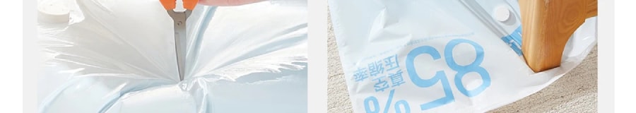 【中國直郵】LIFEASE 網易嚴選 給衣櫃減減肥真空防潮壓縮袋 6件組-5只裝壓縮袋+1手泵