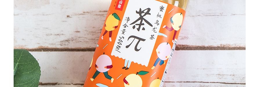 農夫山泉 茶π 蜜桃烏龍茶飲料 500ml 包裝樣式隨機發