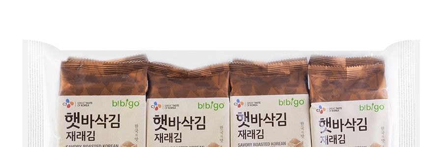 韓國CJ希傑 BIBIGO必品閣 即食海苔 8包入 40g