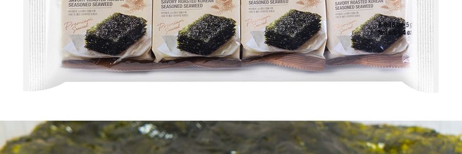 韓國CJ希傑 BIBIGO必品閣 即食海苔 8包入 40g
